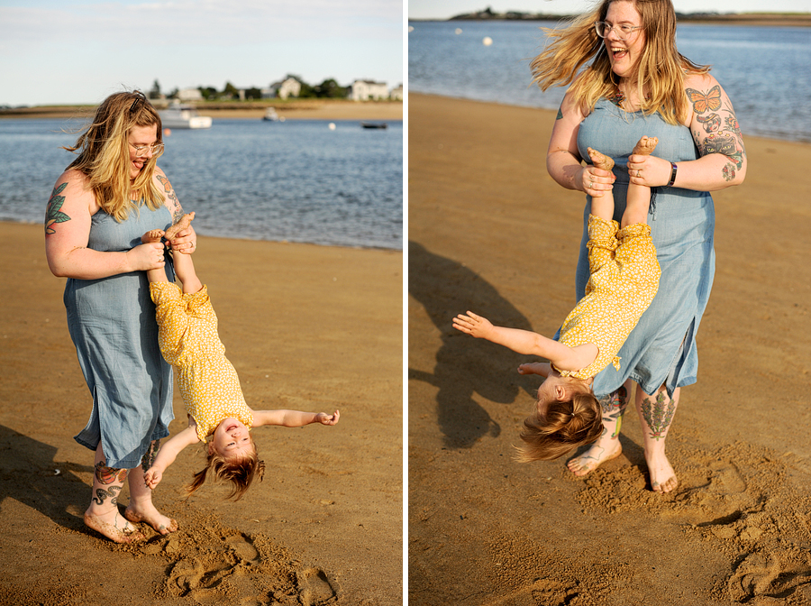 family photos at camp ellis in saco