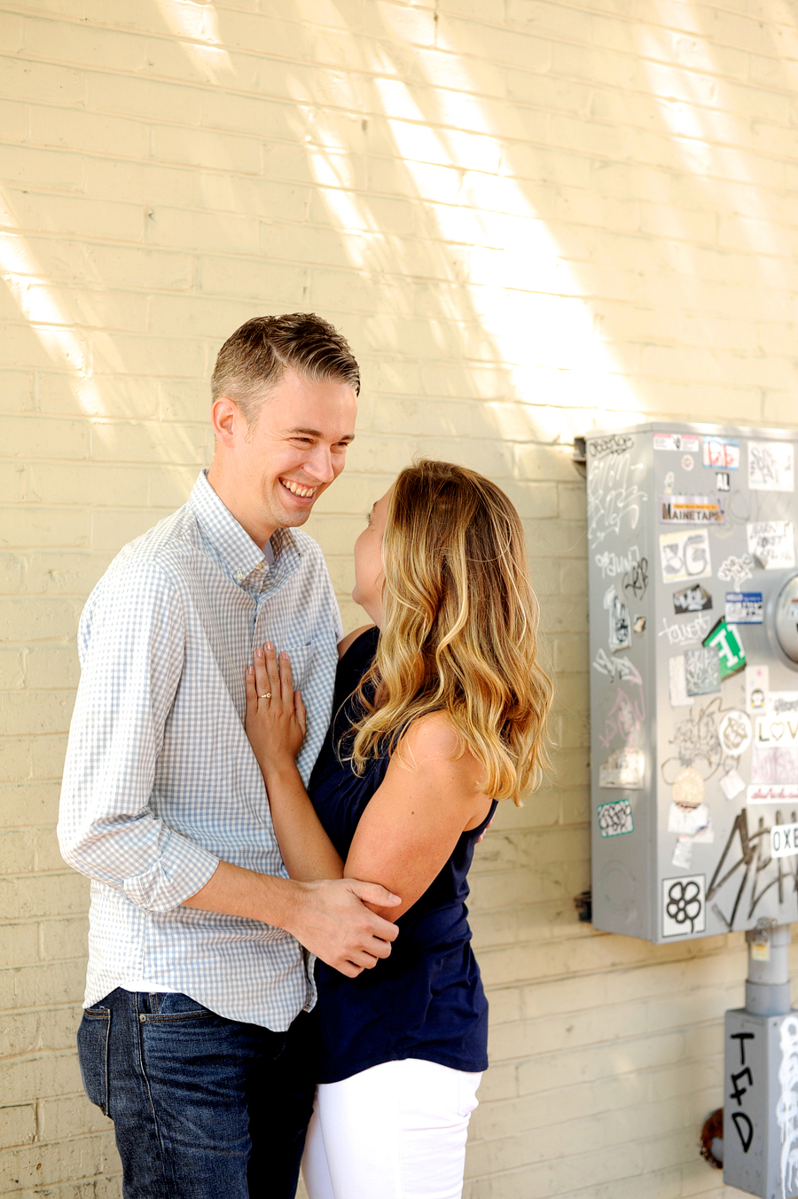 engagement photos in portland's old port