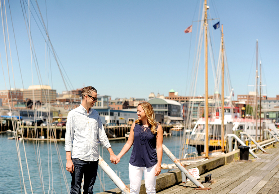 downtown portland engagement photos