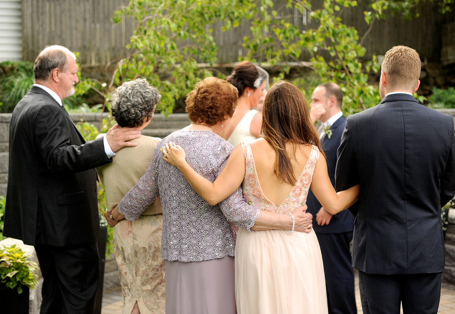 backyard wedding in rhode island