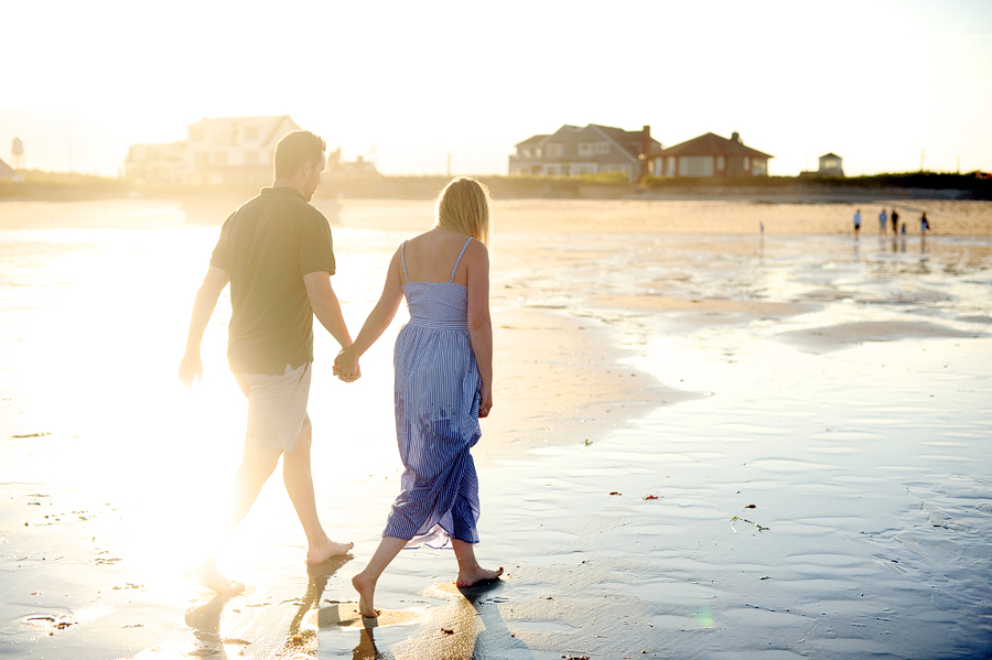 sunset couple photos in biddeford