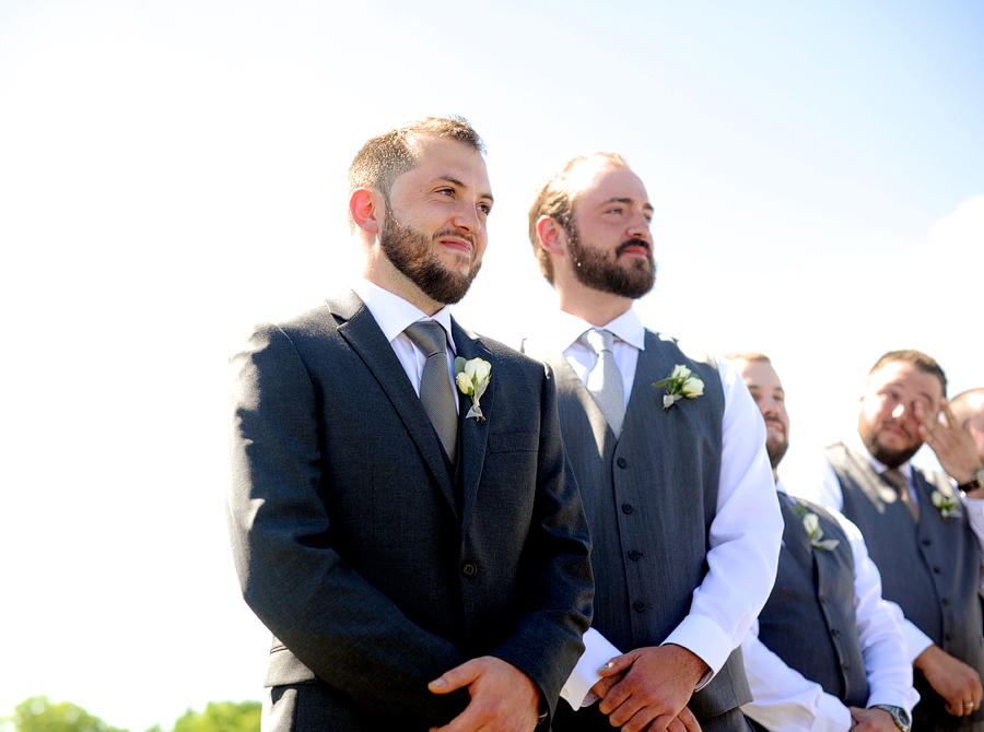 wedding at the maine wedding barn