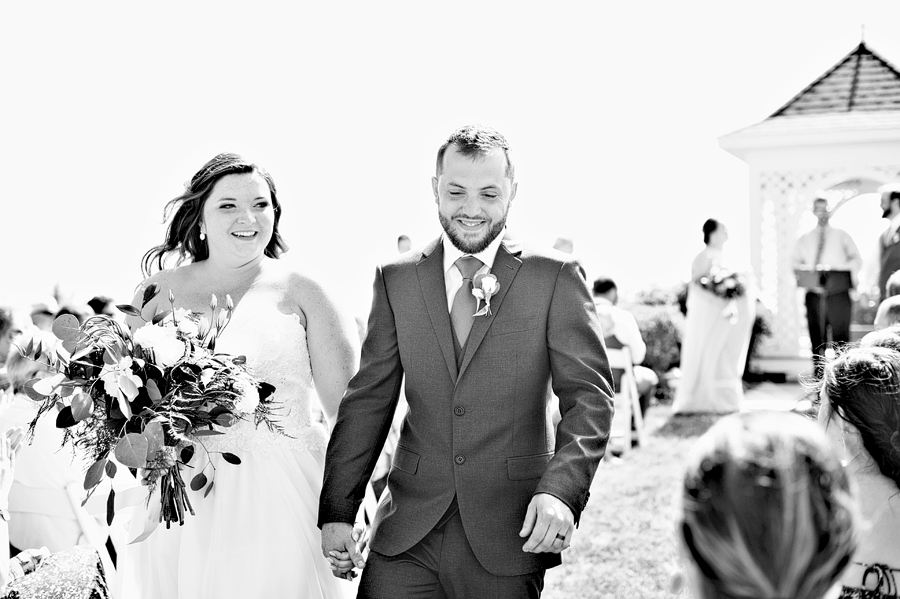 wedding at the maine wedding barn