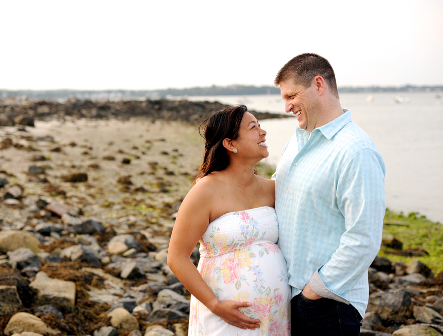 portland, maine maternity photos