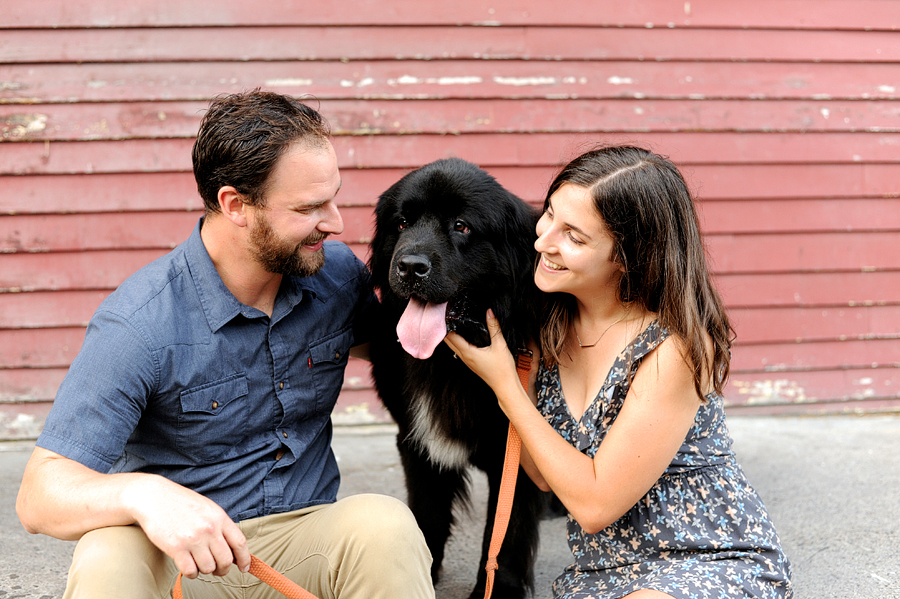 old port engagement photos