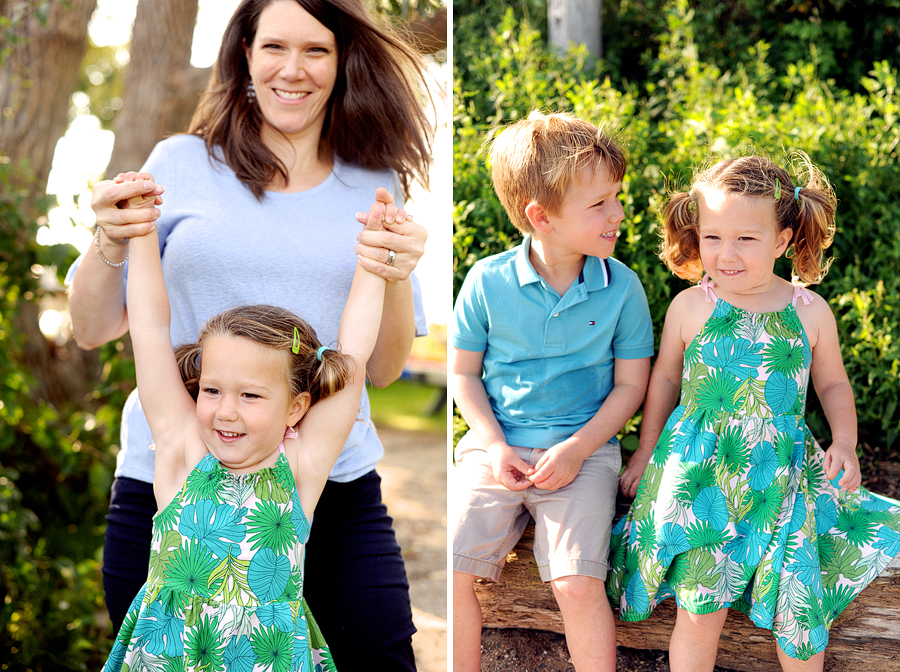 beach family photos in portland, maine