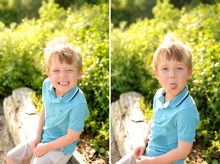 silly family photos in maine