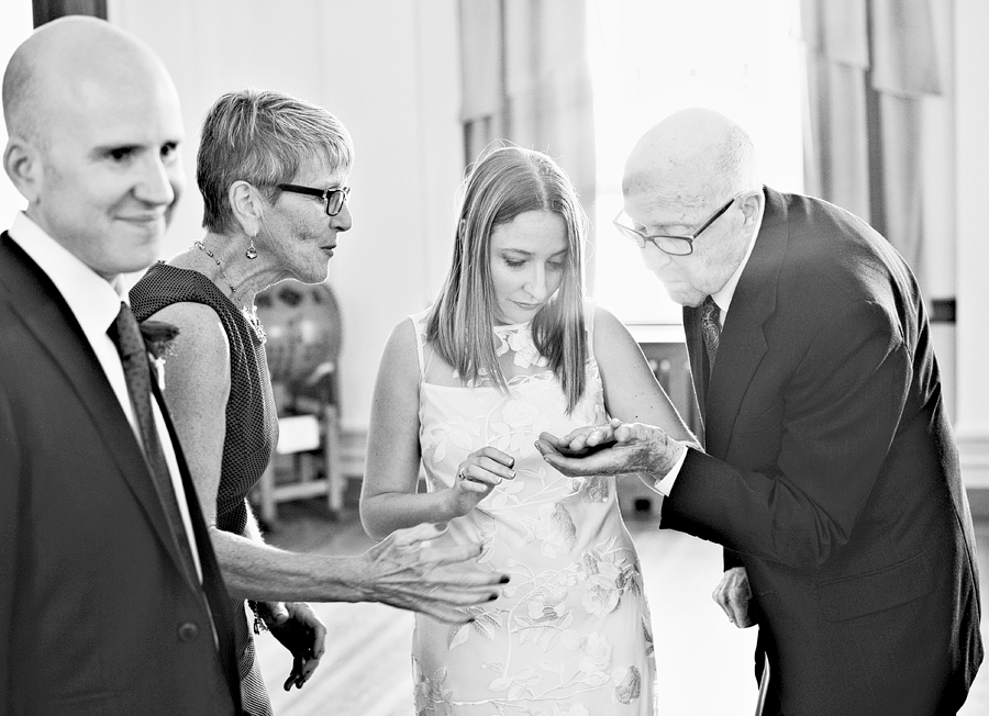 intimate portland, maine city hall wedding