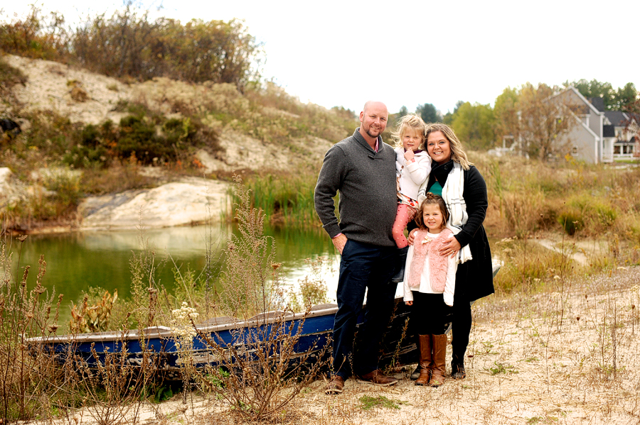 family session in cumberland, maine