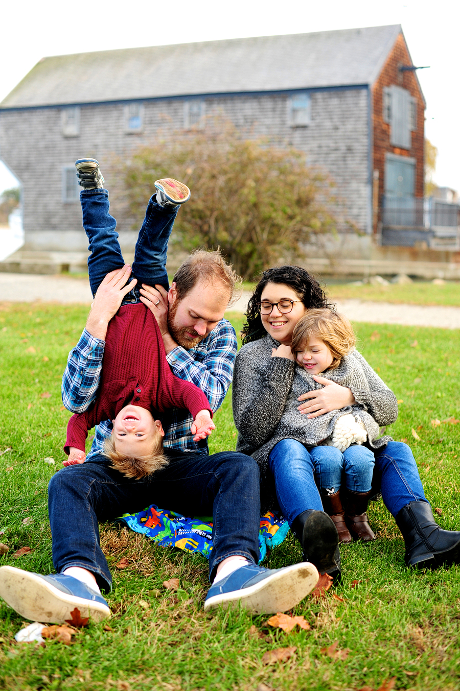 family session at prescott park