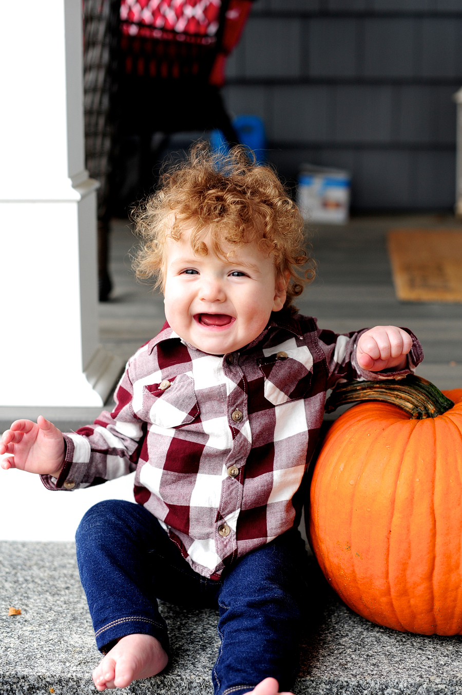 gorham, maine at home family session