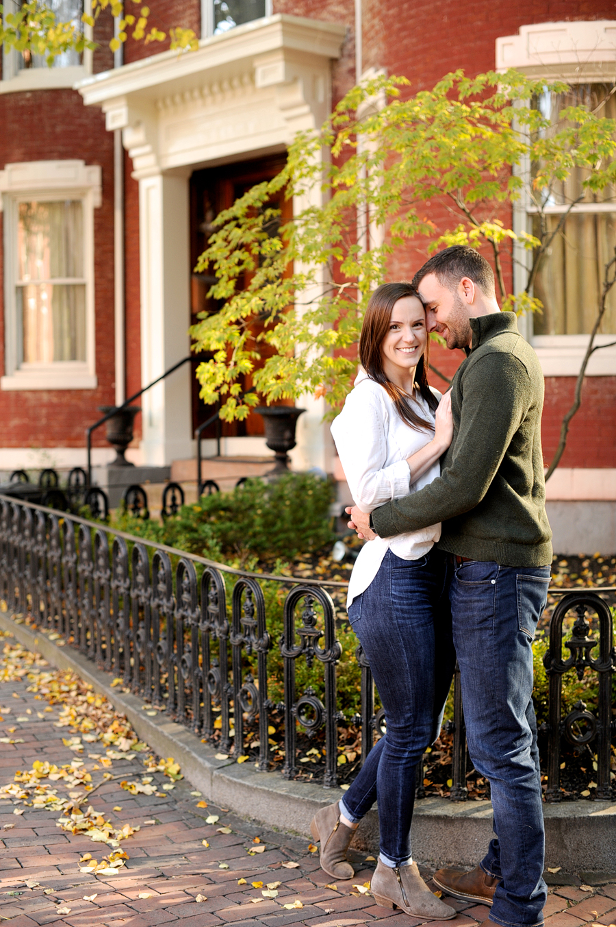 west end engagement photos