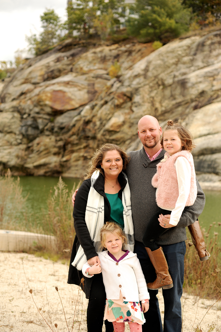 family session in cumberland, maine