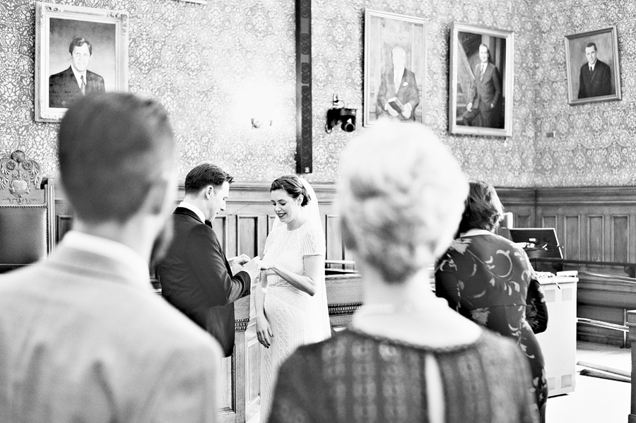 wedding at cambridge city hall