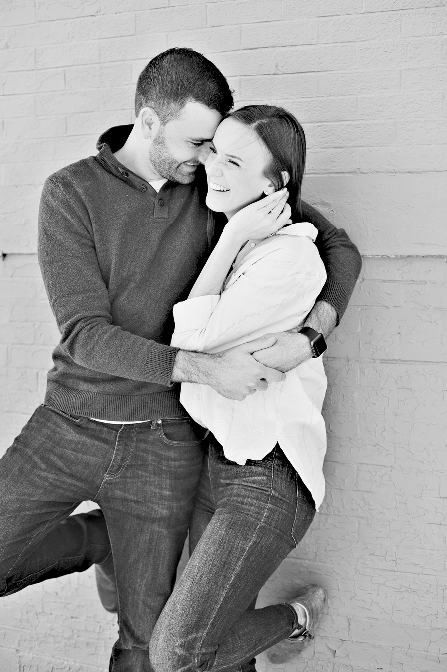 west end engagement photos