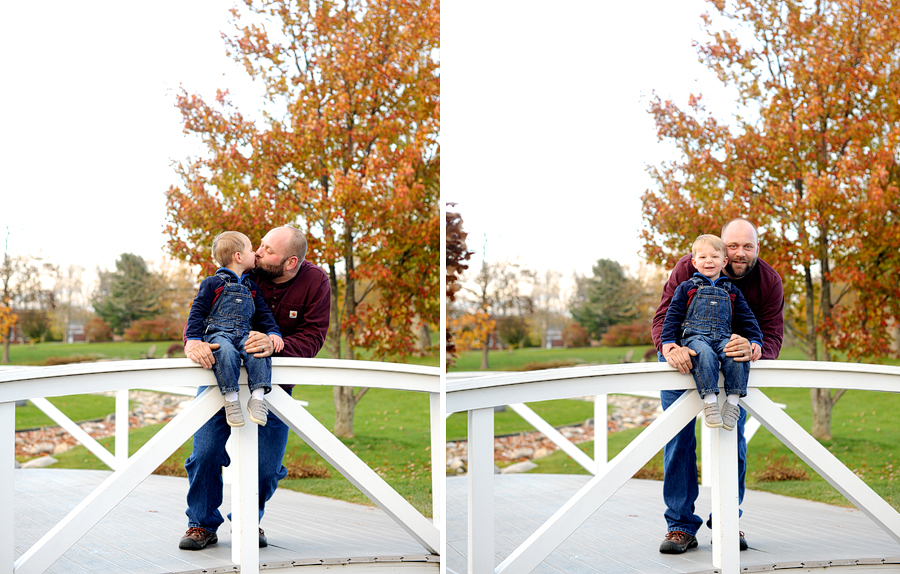 fall family session at pineland farms