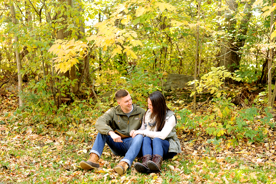 fort williams park engagement