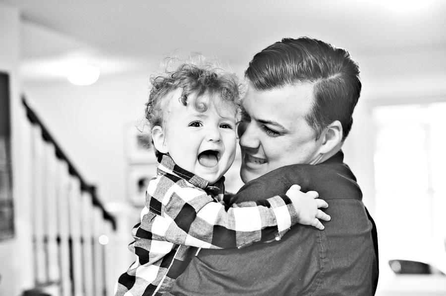 gorham, maine at home family session