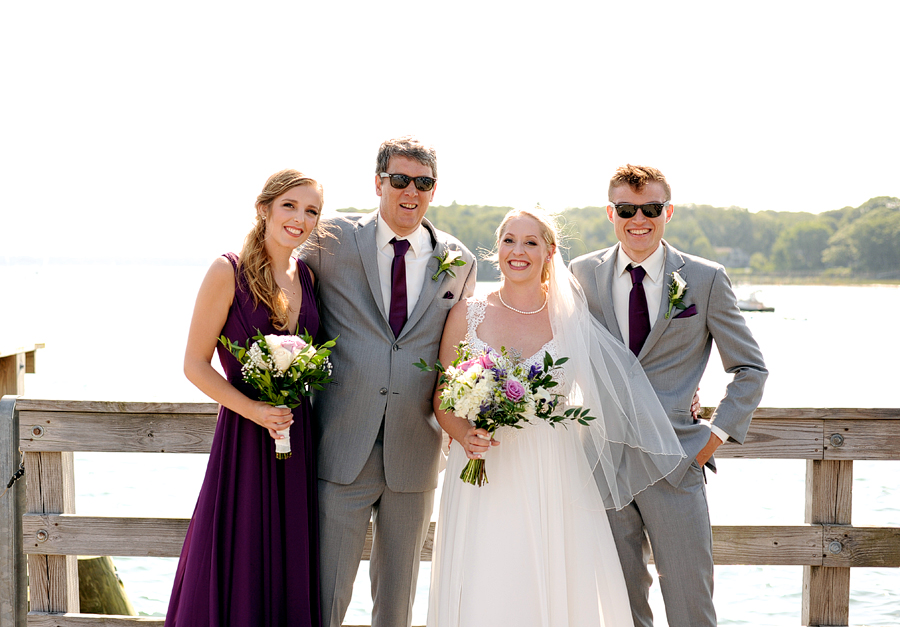 casual portland maine wedding