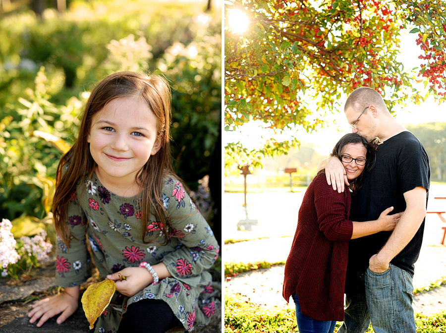 family session at fort williams