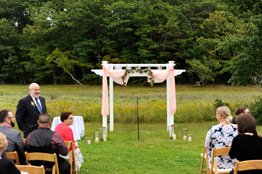 on the marsh bistro ceremony site