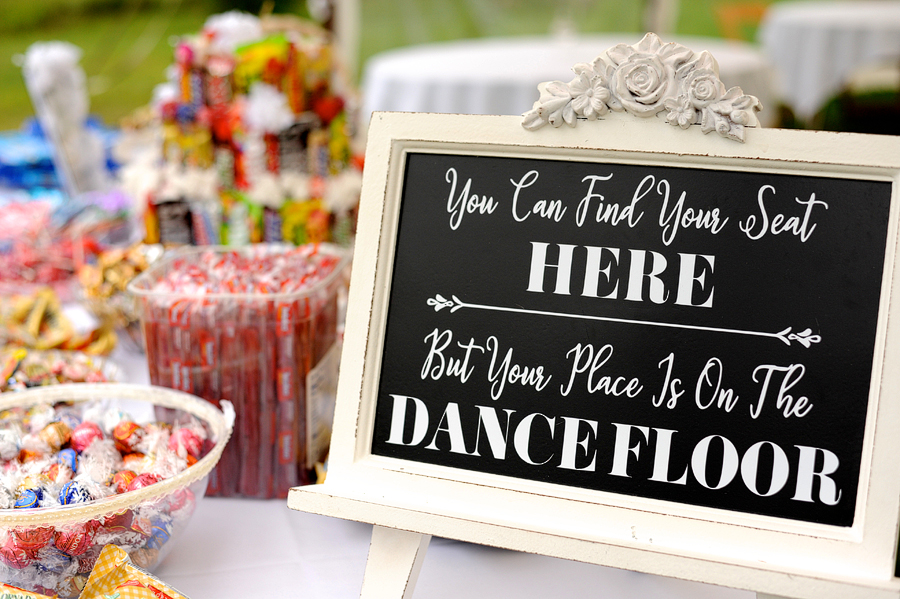 wedding candy bar