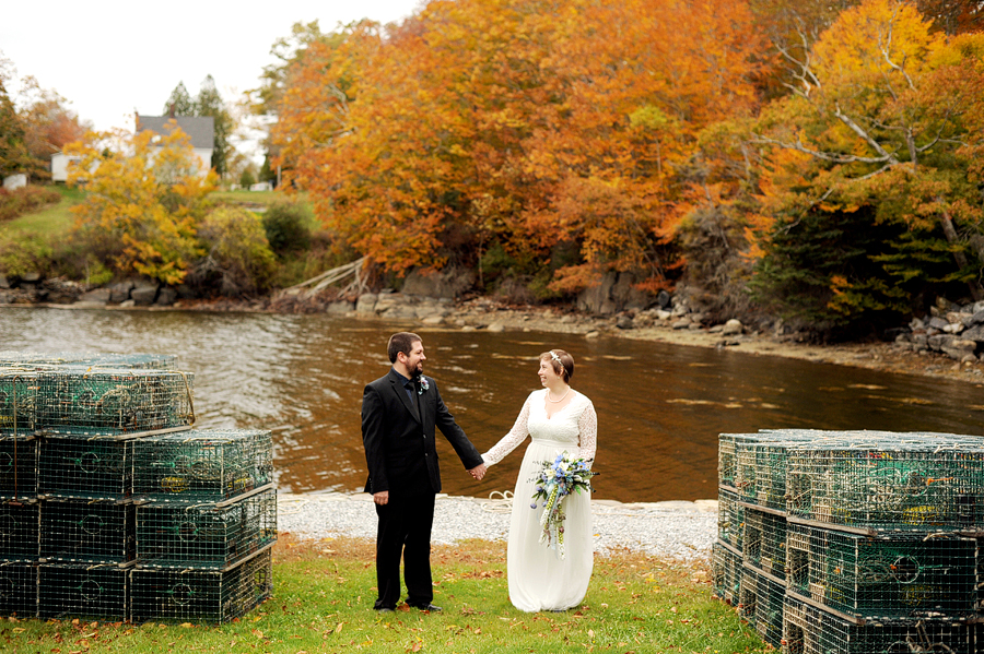 barrett park wedding in boothbay harbor, maine