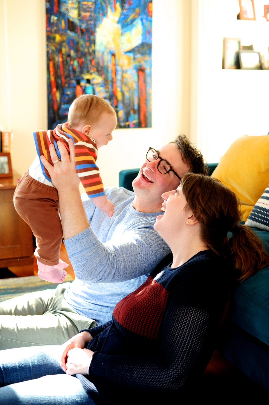 Baby Photos at Home in Portland, Maine