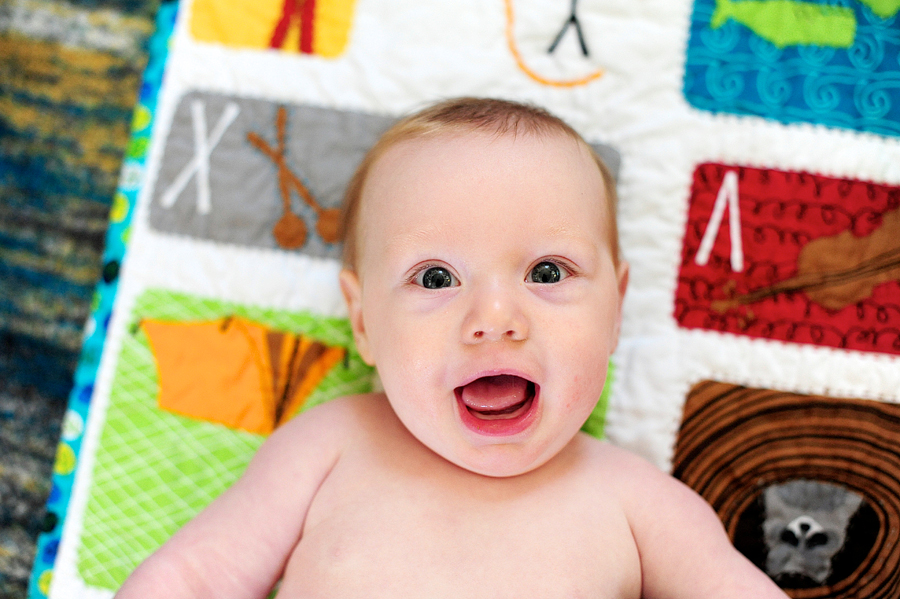 Baby Photos at Home in Portland, Maine