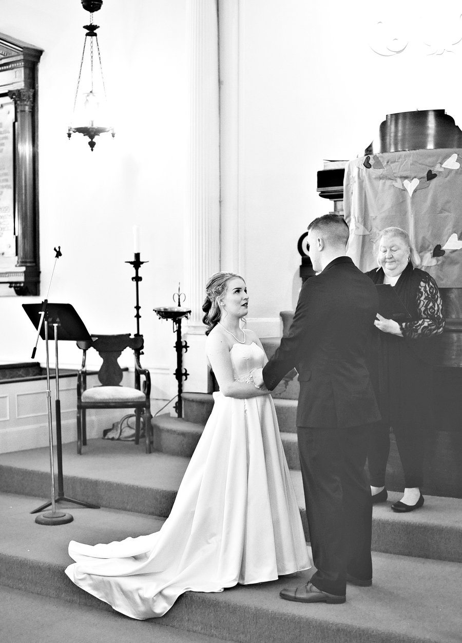 first parish church ceremony