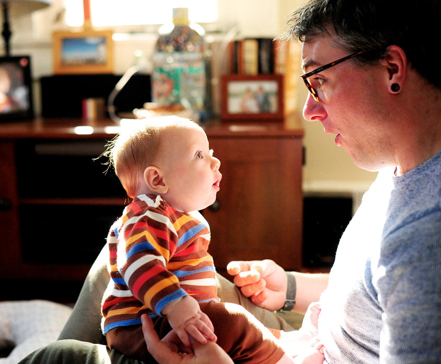 Baby Photos at Home in Portland, Maine