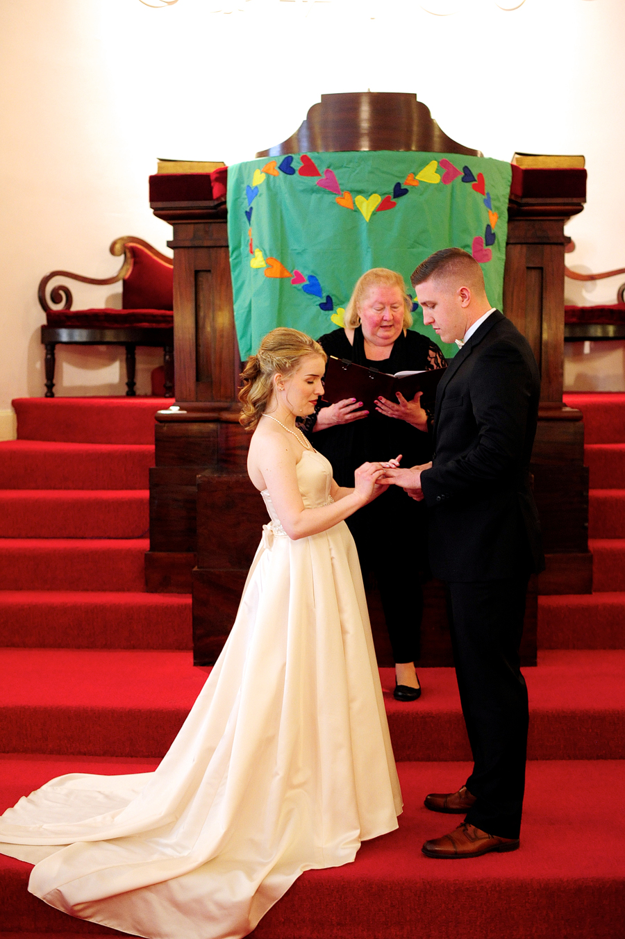 first parish church wedding in portland