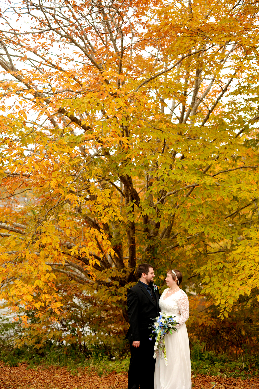 barrett park wedding in boothbay harbor, maine