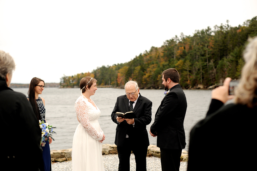 barrett park wedding in boothbay harbor, maine