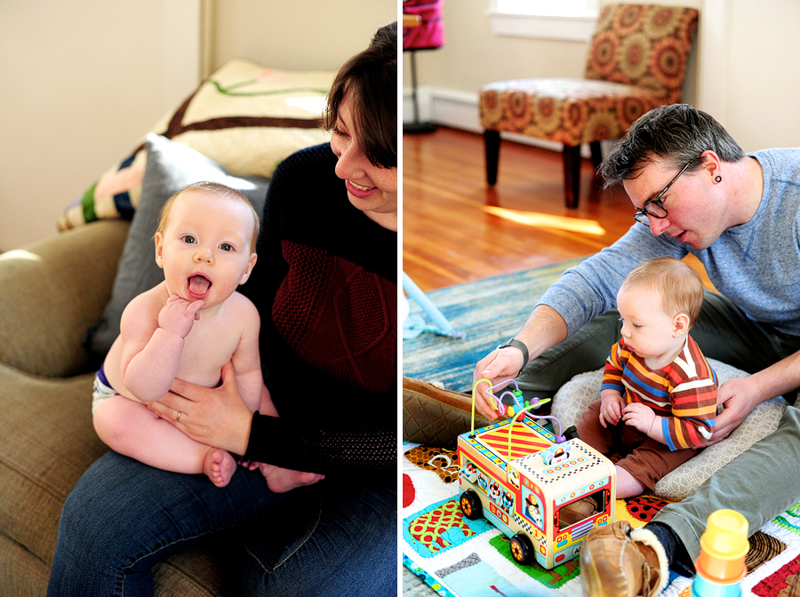 Baby Photos at Home in Portland, Maine