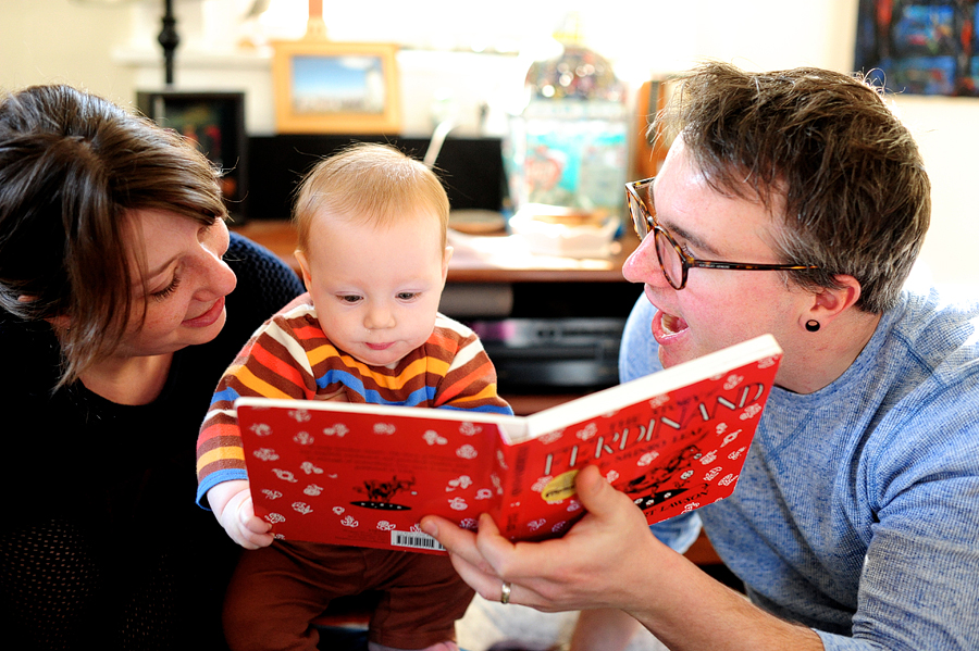 Baby Photos at Home in Portland, Maine