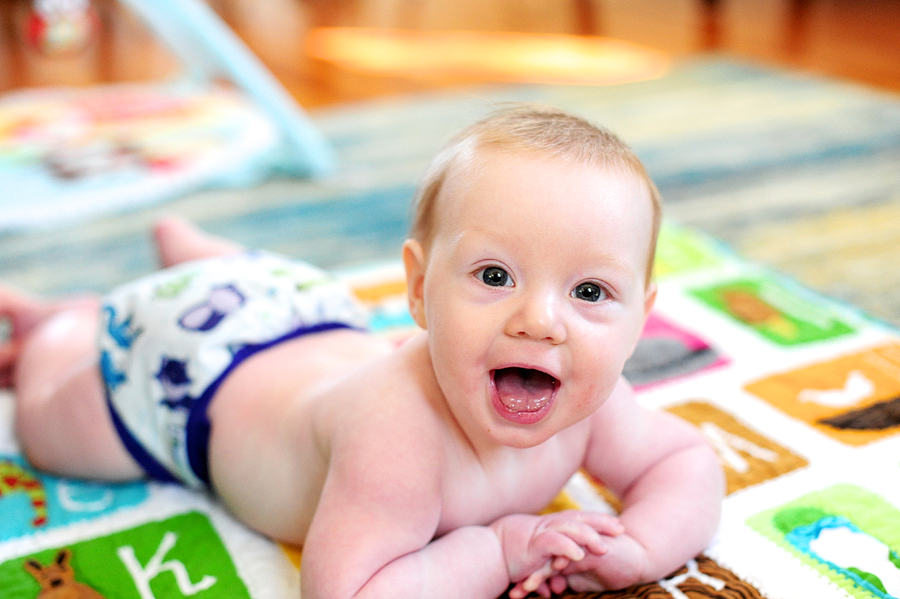 Baby Photos at Home in Portland, Maine