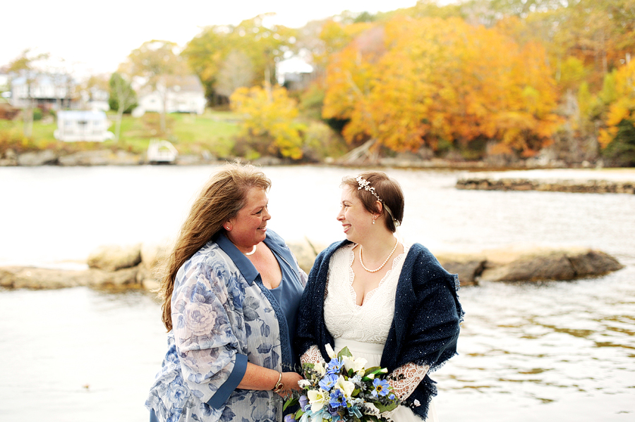 barrett park wedding in boothbay harbor, maine