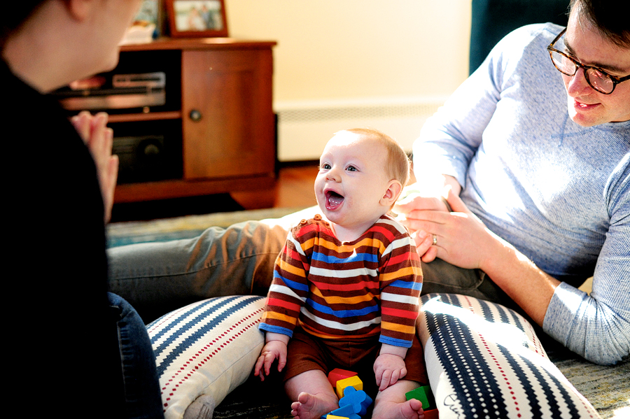 Baby Photos at Home in Portland, Maine