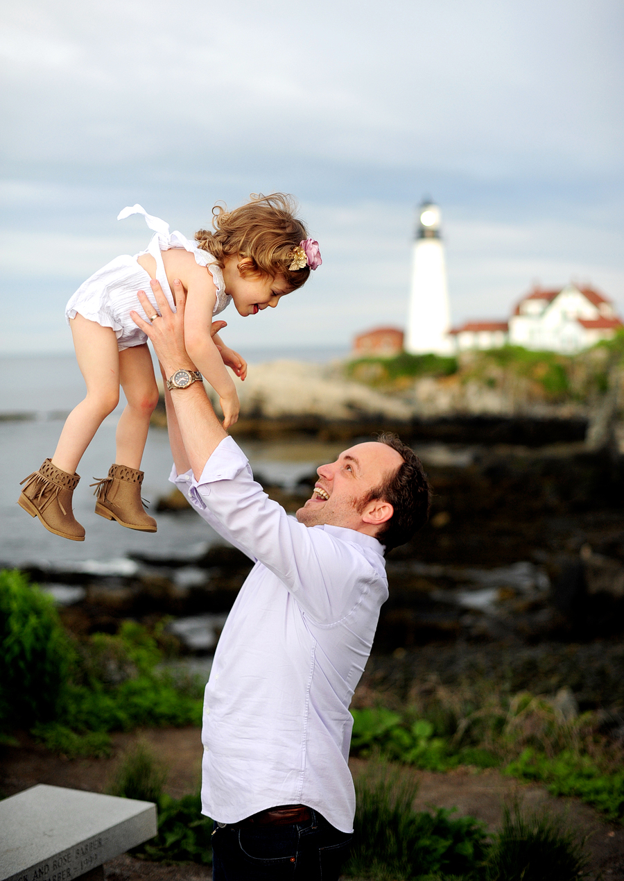 Fun Family Session at Fort Williams Park