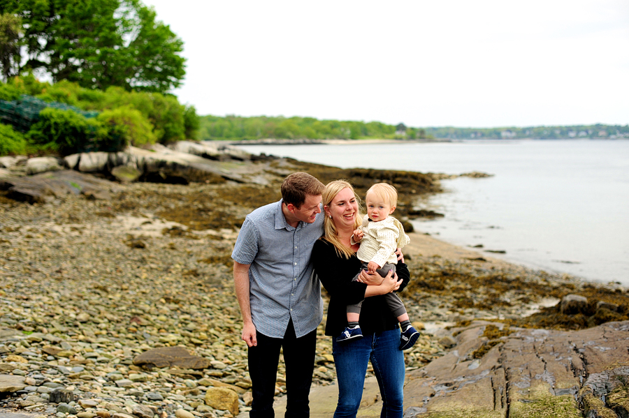 Family Session on Peaks Island