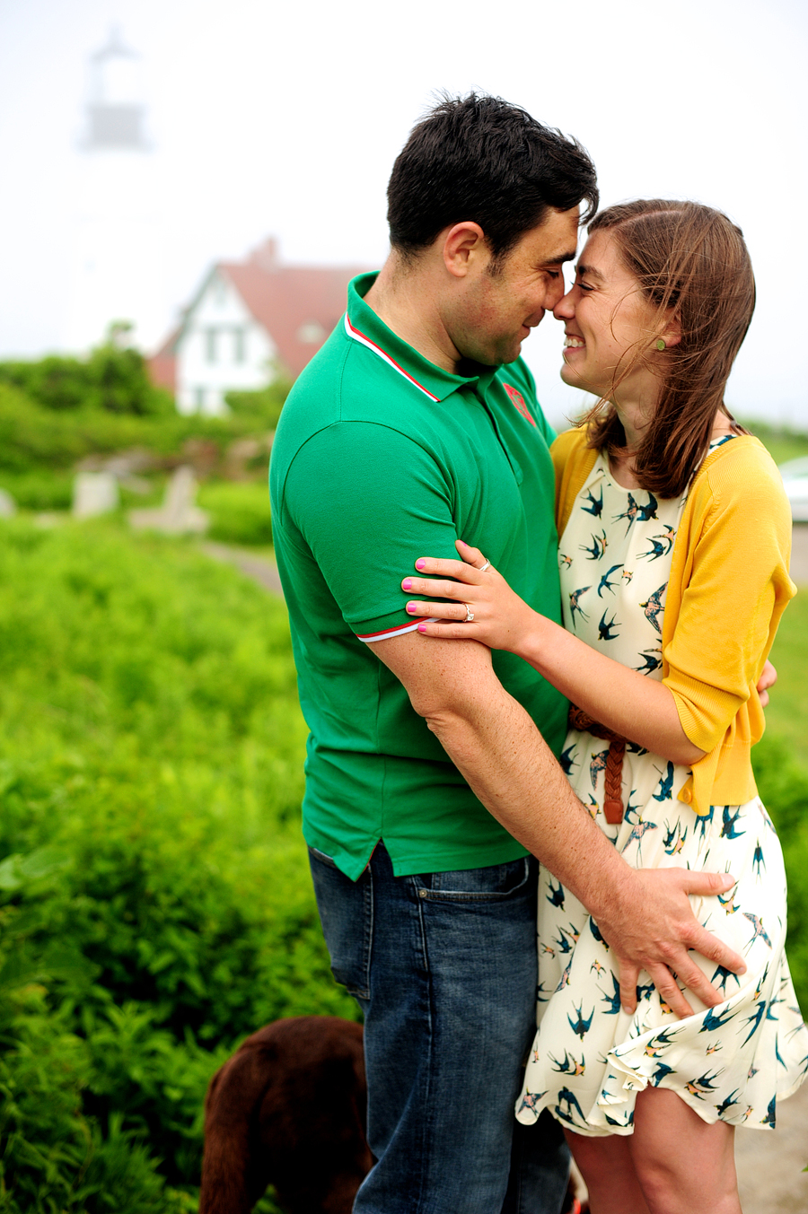 fort williams park engagement session