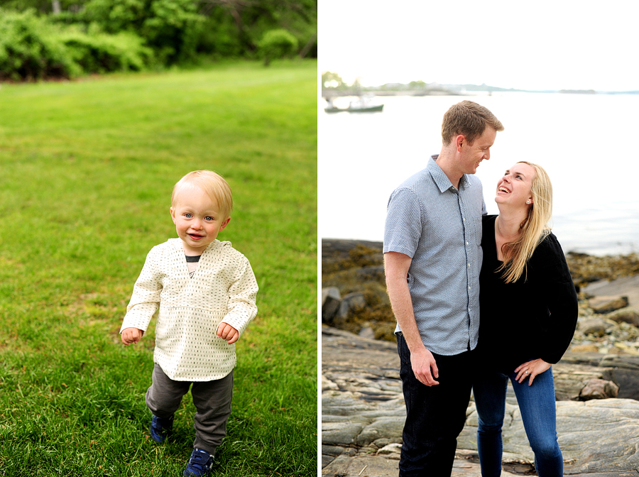 Family Session on Peaks Island