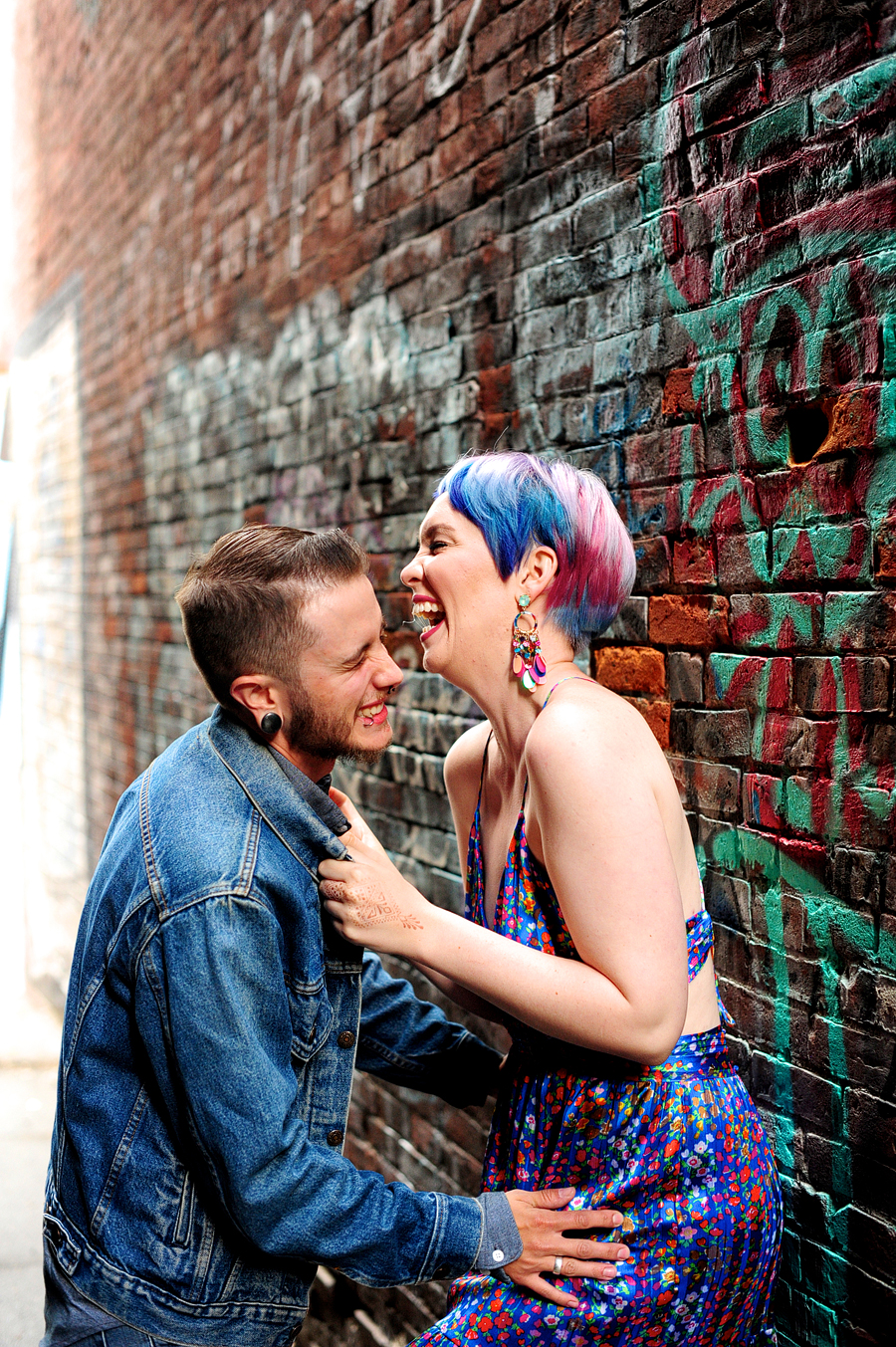 old port engagement photos