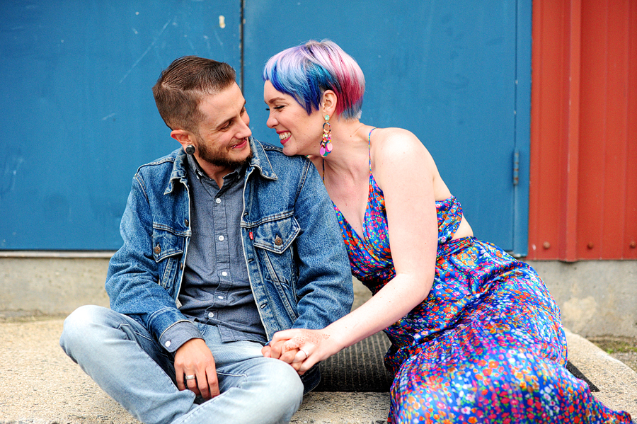 portland, maine engagement photos