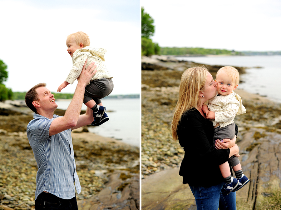 Family Session on Peaks Island