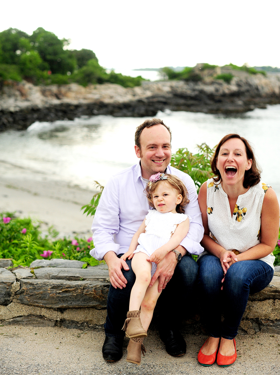 Fun Family Session at Fort Williams Park