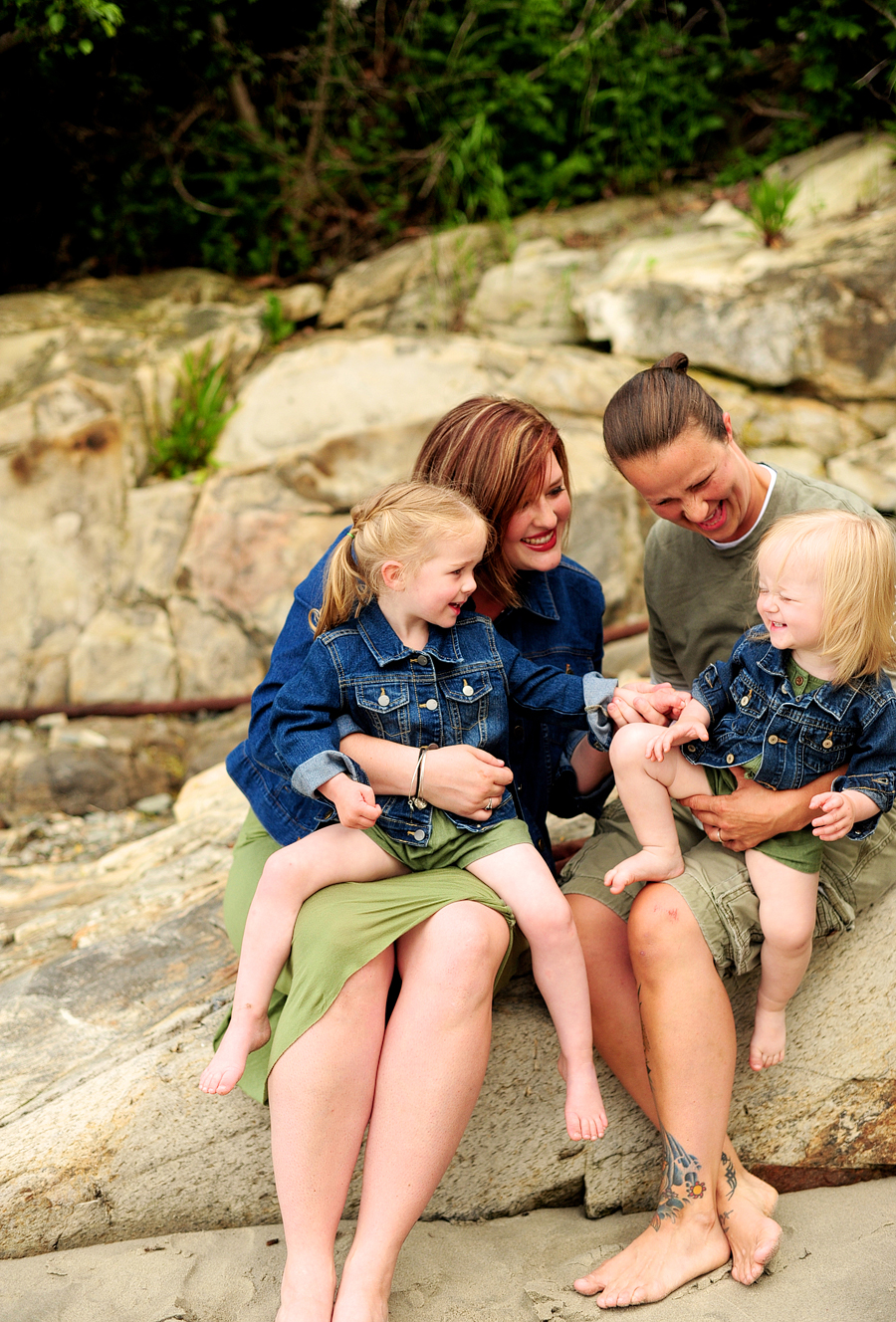 peaks island family photos