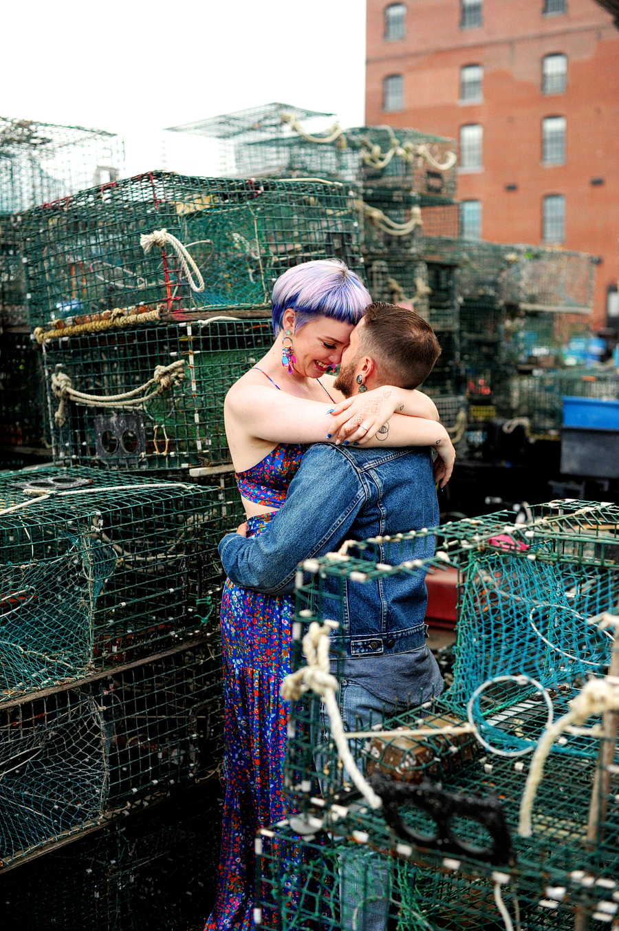 portland, maine engagement photos