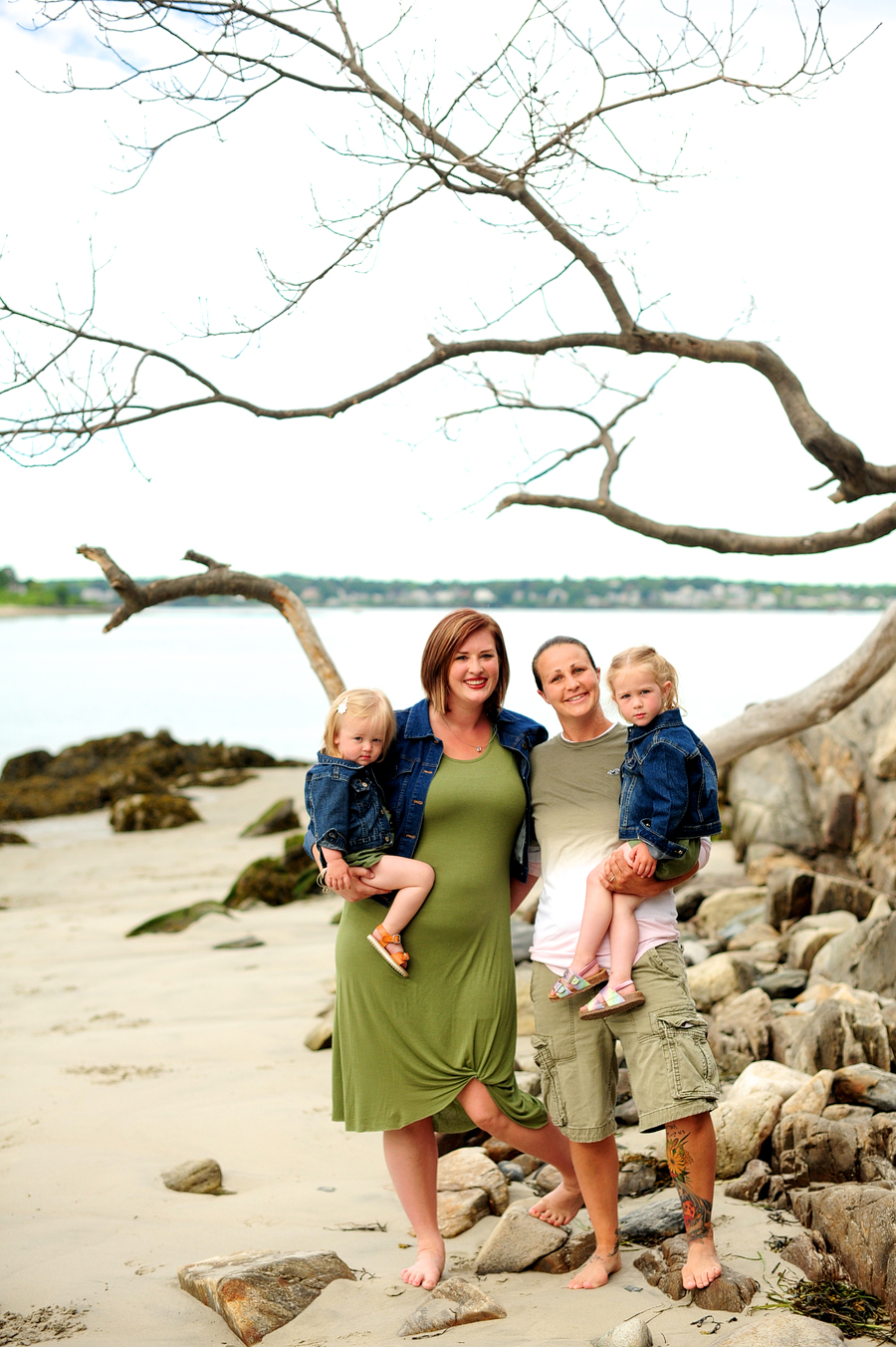 peaks island family photos